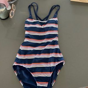Carve designs navy one piece swimsuit